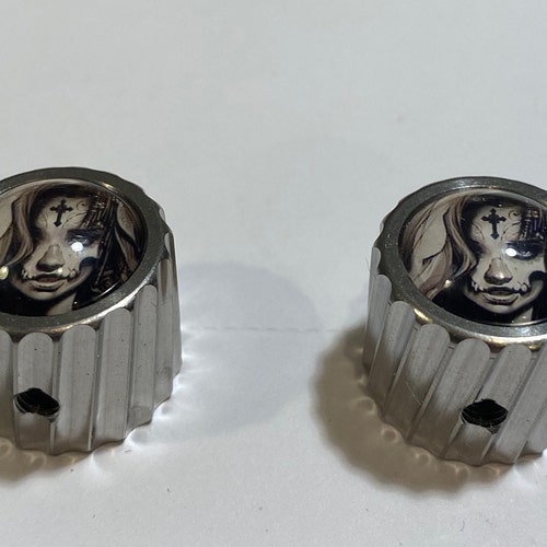 Hand Painted Eyeball Guitar Knob pair Etsy