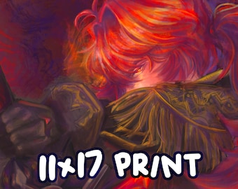 Diluc [11x17 Art print]