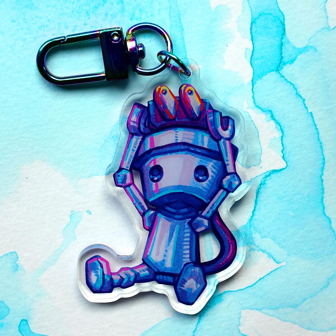 Little Robot [2.5in. Keychain] - Etsy