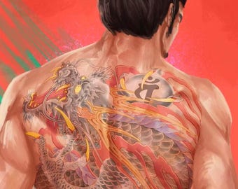 Dragon of Dojima - Print