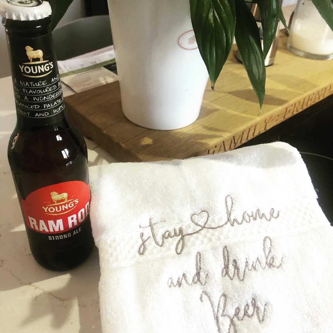 Bar Towel Beer Towel Beer Drinkers Towel.fathers Day Gift Etsy