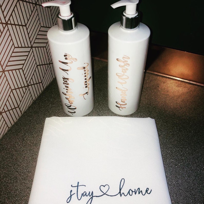 Embroidered T Towels Send A Message On A 100 Cotton T Towel Etsy