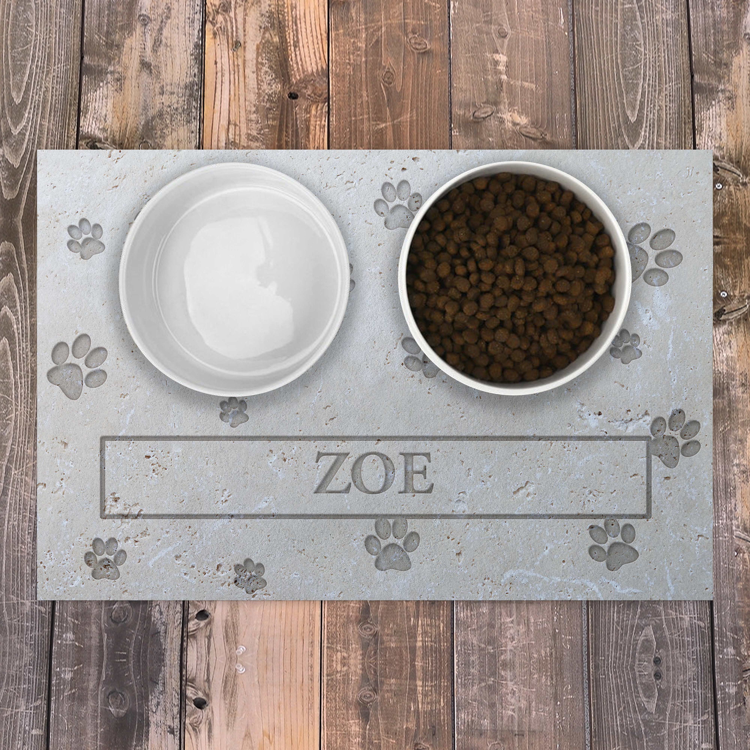 Personalized Pet Mat Dog Cat Bowl Pet Placemat Dog Etsy Australia