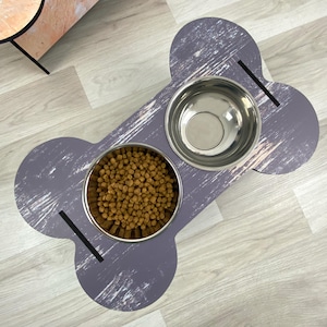 Dog Bowl Stand Comes With Bowls Multiple Sizes Pet Feeder Elevated Dog Feeder Raised Dog Bowl Stand Personalized Dog Feeder FS04