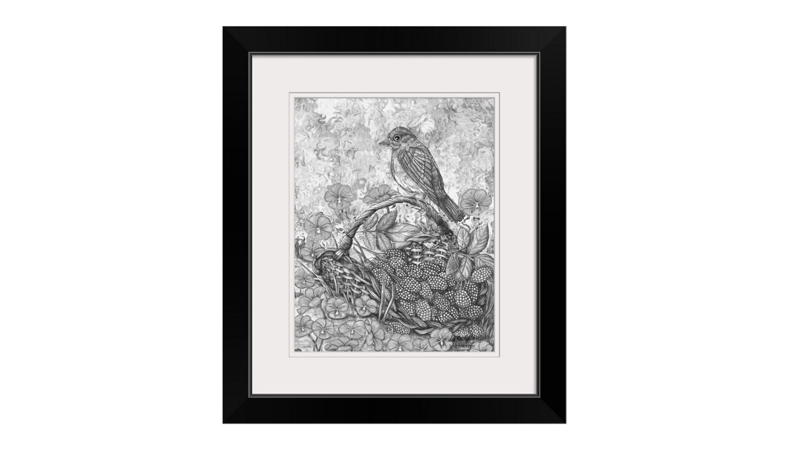 Bird Decor Wall Art Black and White Bird Print Nature Wall Etsy