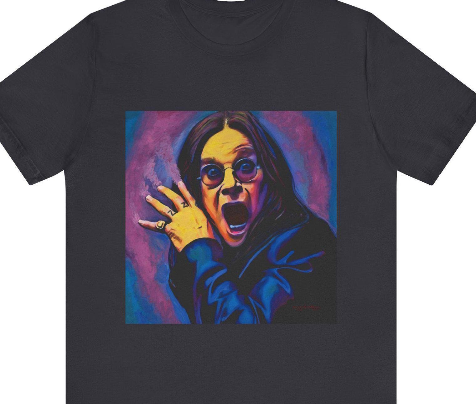 Ozzy Osbourne🐉Vintage T Shirt 1995 Forest Green Monowise