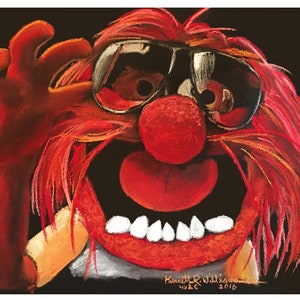 Animal of the Muppets Quality Print | art by artist Ken Williams | Free Shipping