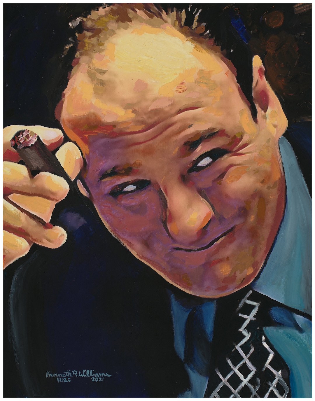 Tony Soprano Art Print | James Gandolfini, the Sopranos - Etsy