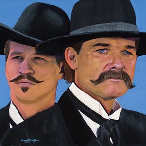 Tombstone Duo Quality Print | art by artist Ken Williams | Free Shipping