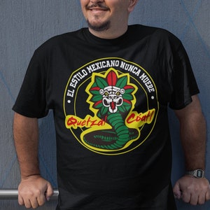 Quirky Quetzalcoatl Mexican Parody T-Shirt: Unique Aztec Inspired Gift for Men & Culture Enthusiasts