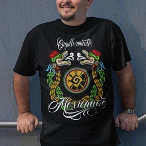 Quetzalcoatl Hunab Ku Mayan Art T-shirt Mexican Clothing Men Gift