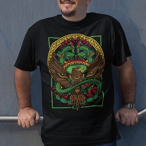 Mexican Eagle T-Shirt: Men&#39;s Artisan Pride Apparel