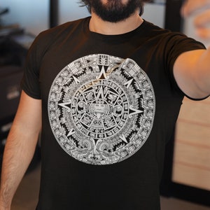 Playeras con diseños aztecas top