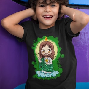 Vestuário cristão exclusivo de Saint Jude para crianças católicas - Presente de San Judas Tadeo