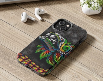 Quetzalcoatl mexico phone case aztec art print mexican art print iphone 14 case iphone 13 case iphone 12 case iphone 11 pro case