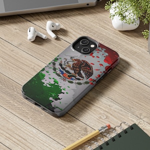 Tough phone case mexico phone case mexican flag art custom iphone 14 case iphone 13 case iphone 12 case iphone xs case iphone 11 pro case