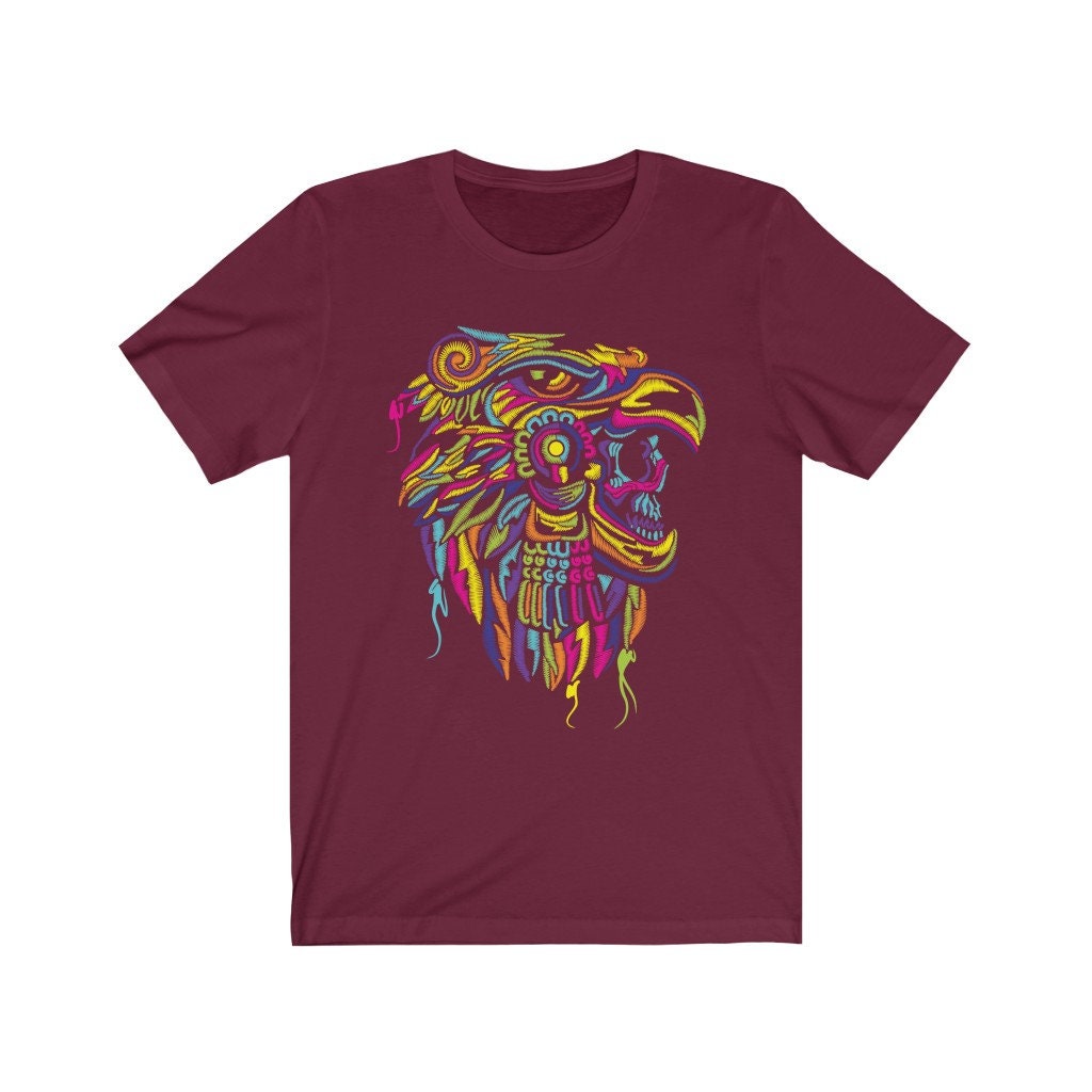 Mexican eagle warrior art mexican tshirt warrior t-shirt | Etsy