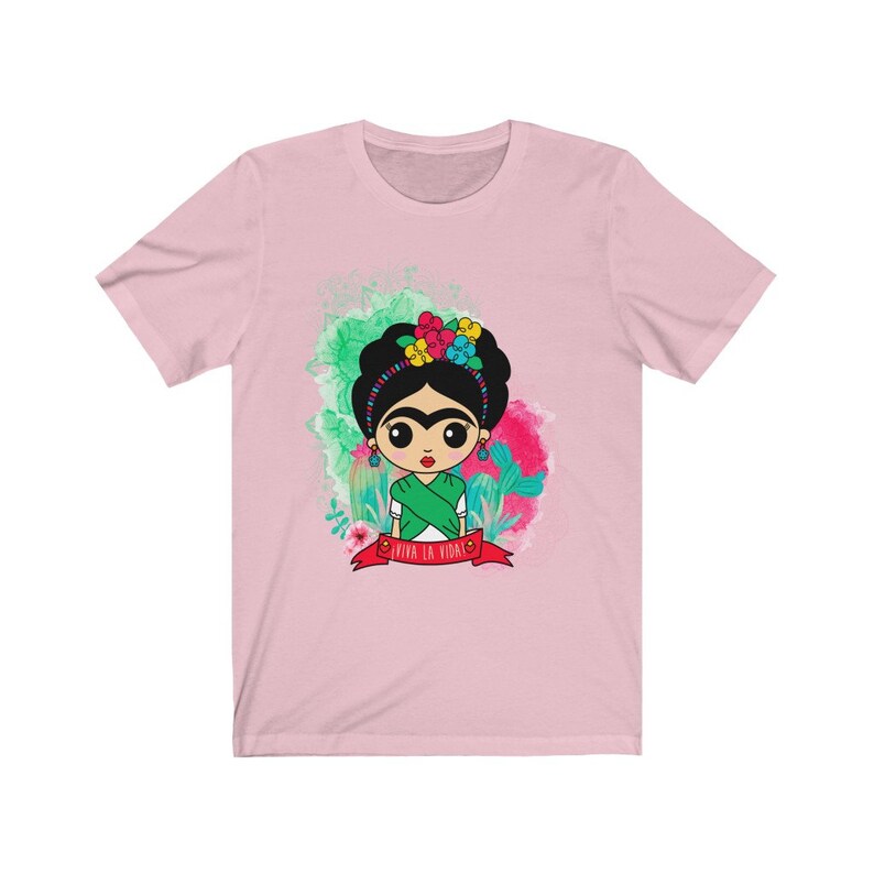 Chicas mexicanas ropa mexicana chica camisa mexican folk arte impresión arte popular México camisa méxico mujeres regalo para mujer Pink