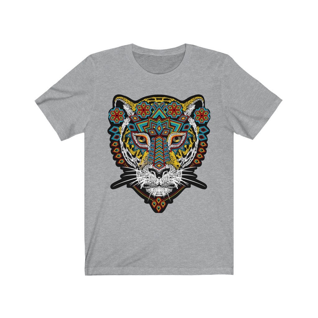 Aztec Jaguar T-shirt | Mexican Art Print | Men's Unique