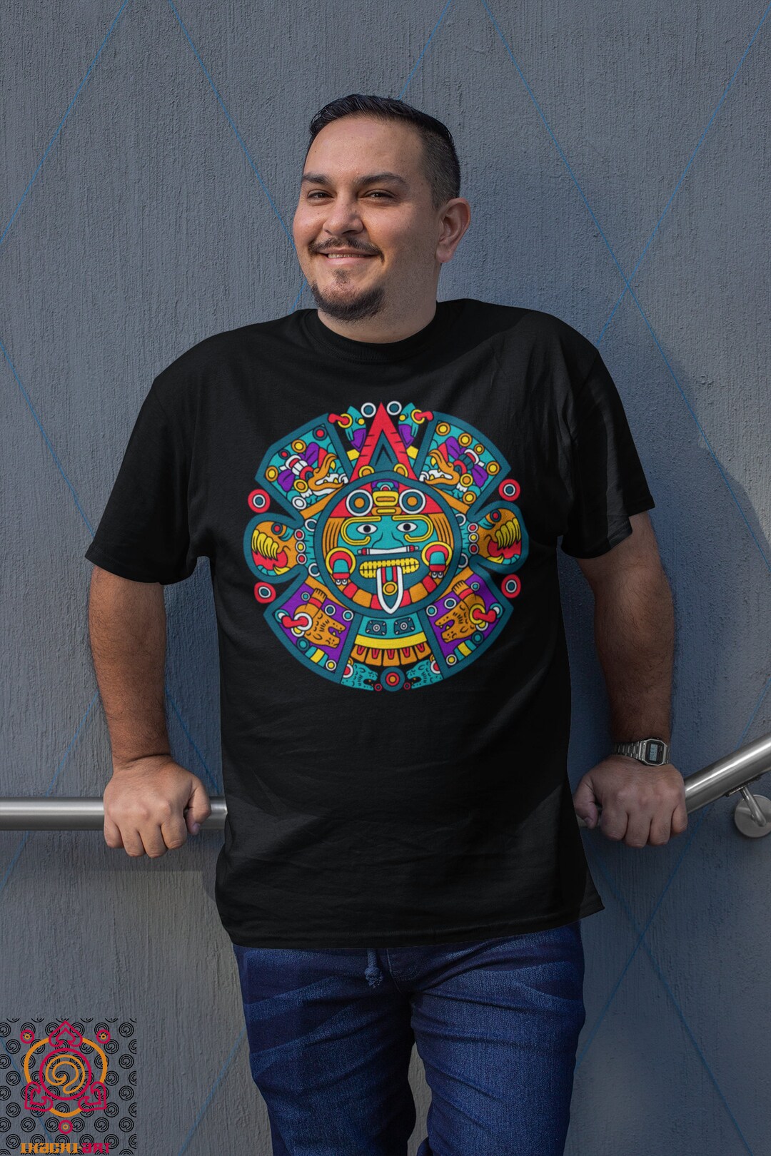 Regalo Para Hombre Mexican Tshirt Artesania Mexicana Mayan - Etsy