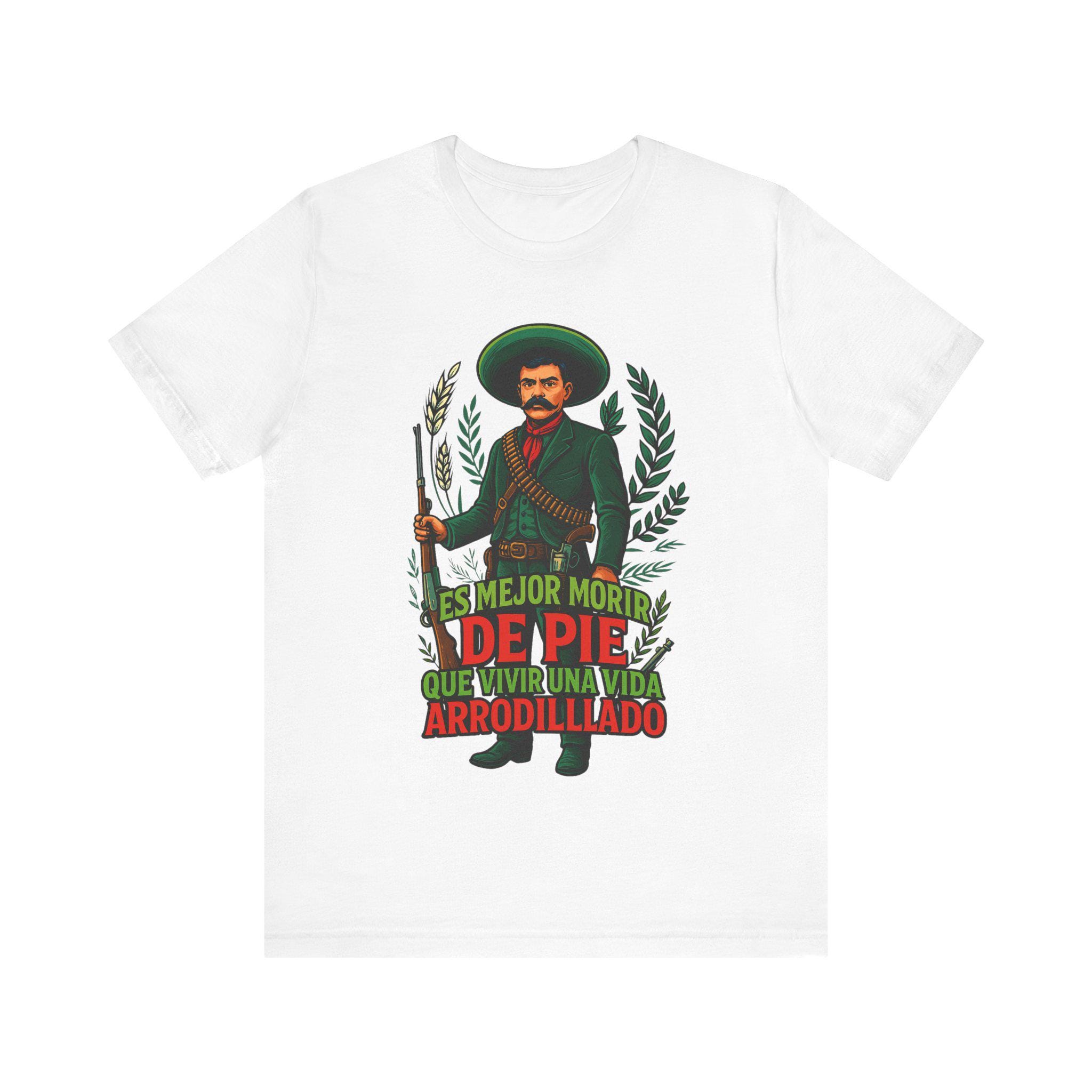 エミリアーノ・サパタの名言Tシャツ | メキシコ革命Tシャツ | チカーノ 