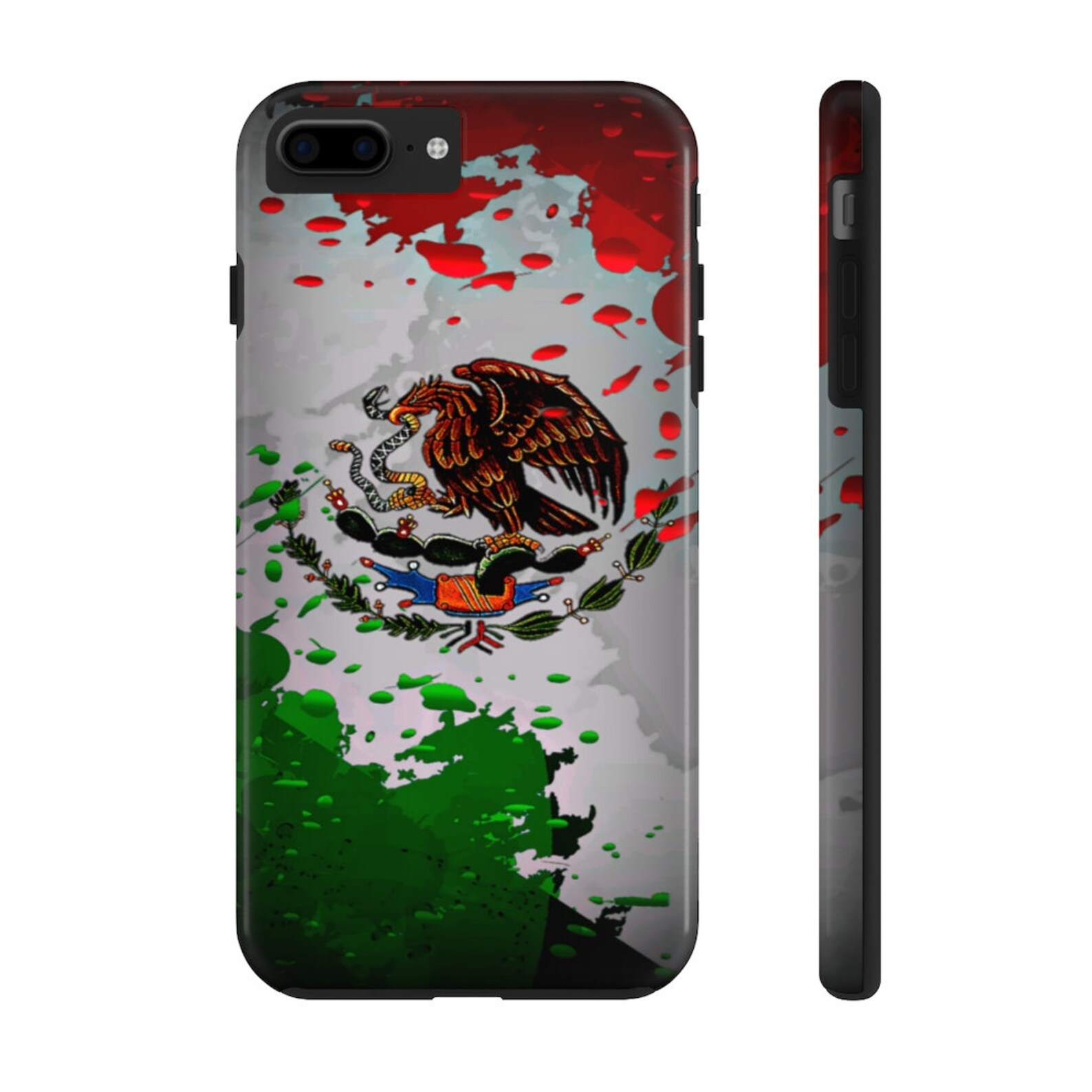 Tough phone case mexico phone case mexican flag art custom Etsy
