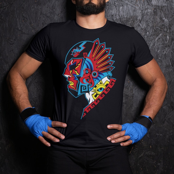 Lucha mask mexican t shirt lucha libre mask mexican wrestler artesania mexicana mexican clothing boyfriend gift ideas