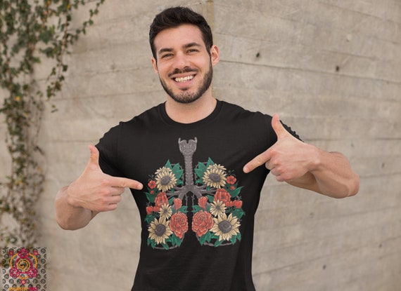 Skeleton tshirt day of the dead art colorful skeleton shirt boyfriend gift ideas bohemian goth trendy plus size clothing