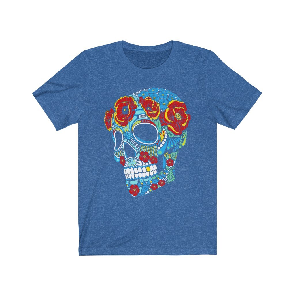 Mexican skull t clearance shirt