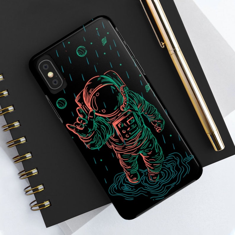 Aesthetic Phone Case Space Age Design Custom Iphone 11 Case Etsy