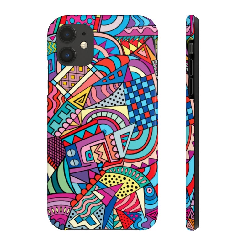 Aesthetic Phone Case Abstract Art Case Custom Iphone 11 Case Etsy