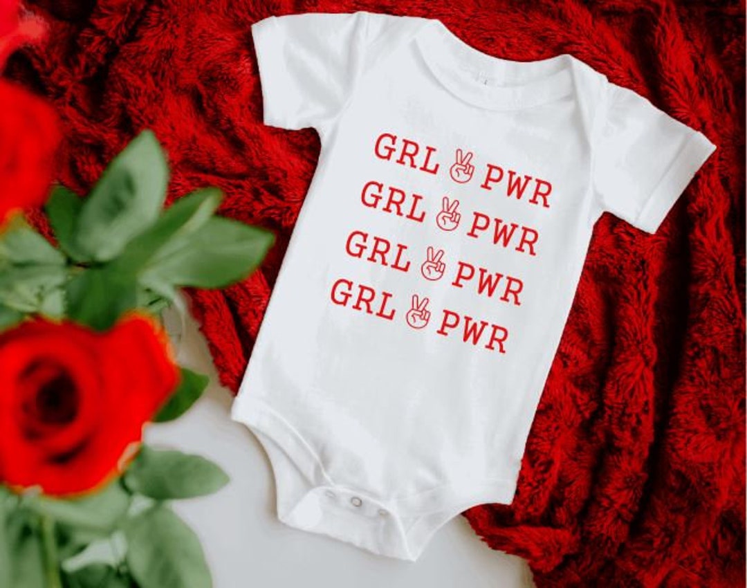 Girl Power Baby Onesie® Feminist Baby Onesie® Girl Power Etsy