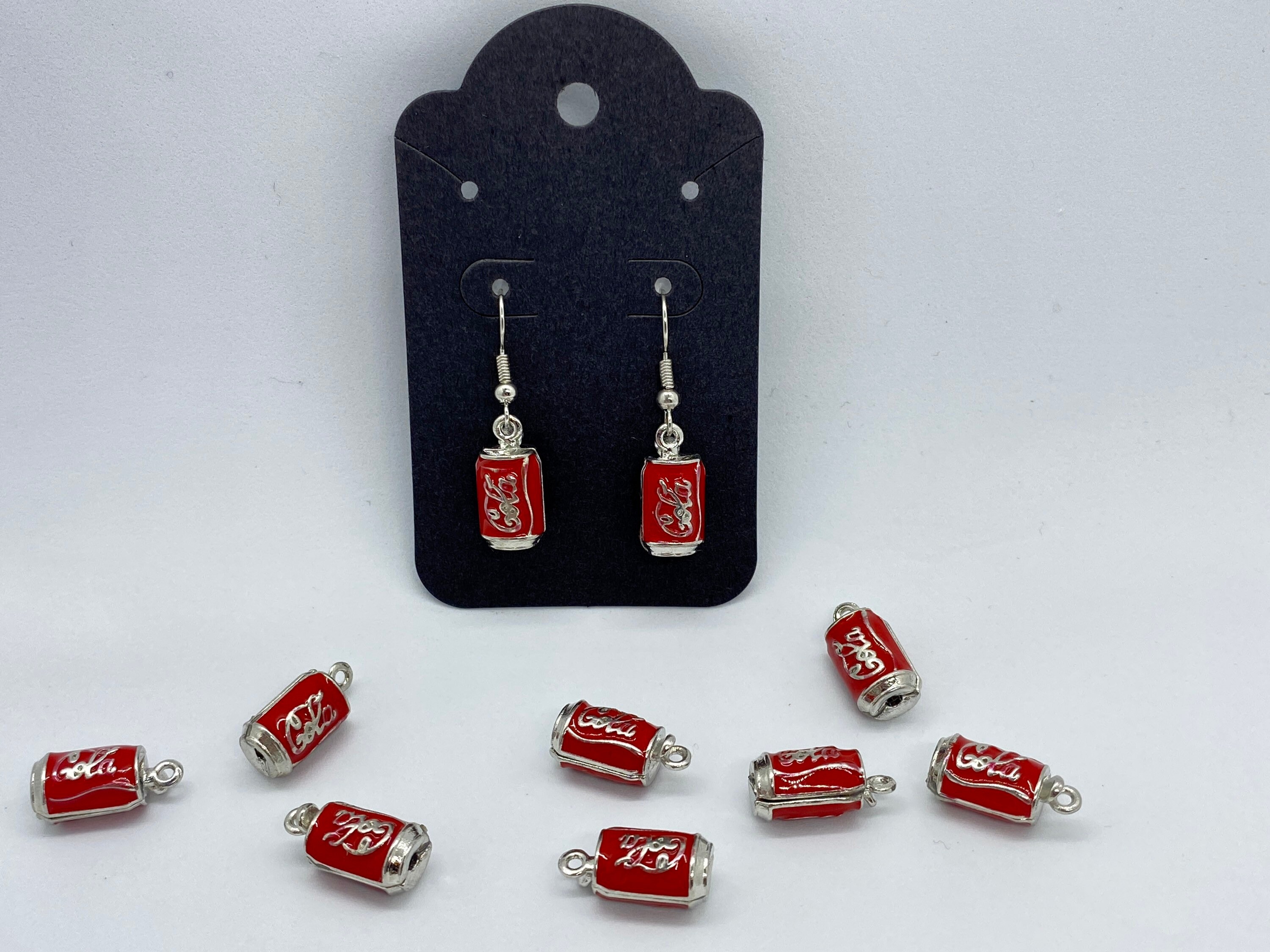 3D Coke earrings Quirky pop can earrings Fun Drink earrings Etsy