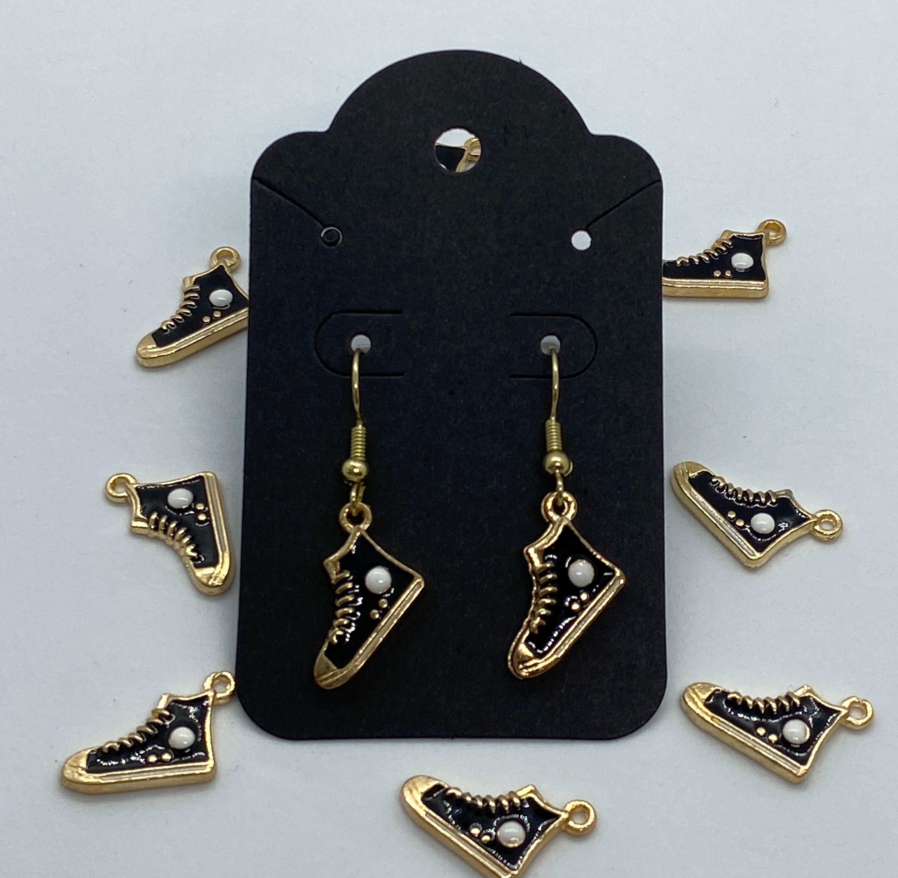 Converse earrings / Quirky earrings/ Fun earrings/ Shoe Etsy