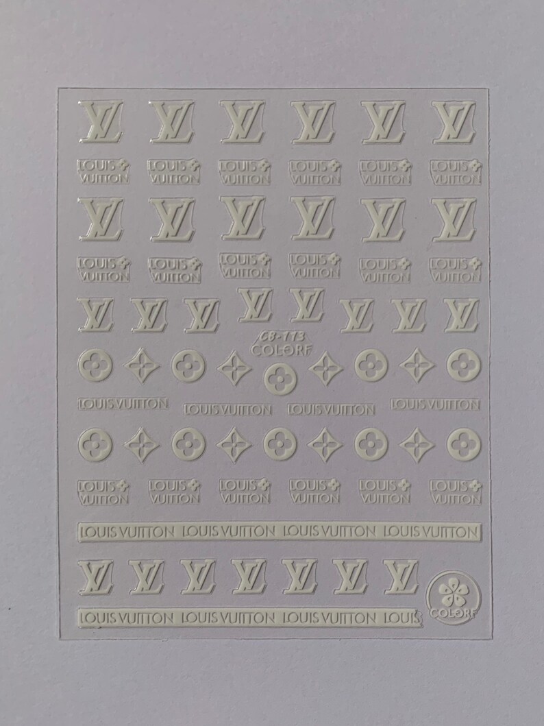 Playboy Bunny Adhesive Nail Stickers Nail Decals 2.5in x ...
