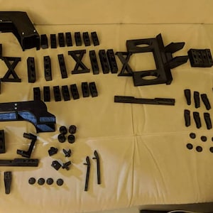 3D Printed .stl Files for Lowboy Trailer 1/14 Tamiya King Grand Hauler