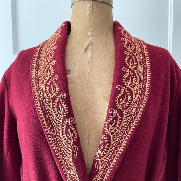 Wool Robe - Etsy
