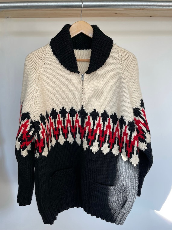 Vintage 60s cowichan sweater - Gem