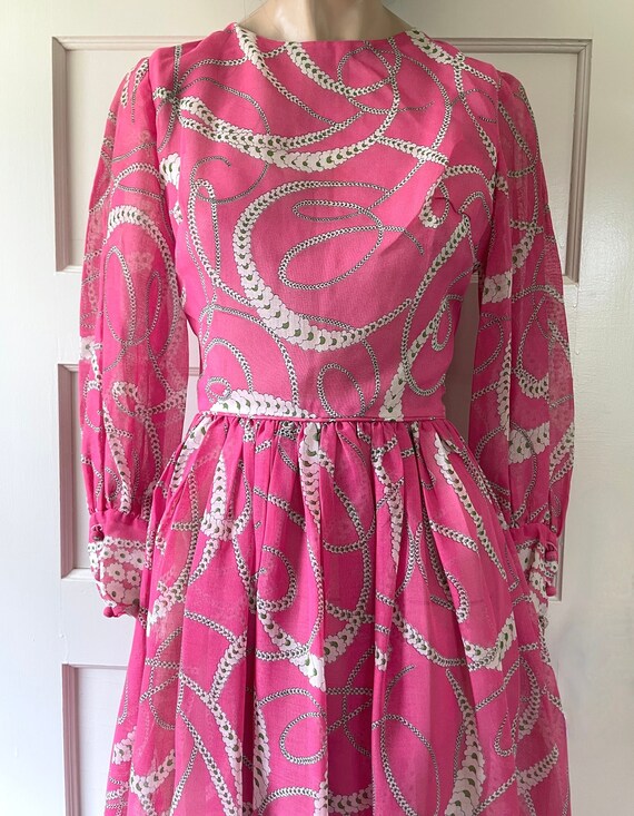 Vintage 70s Anne Fogarty Boutique Dress/Anne Fogar