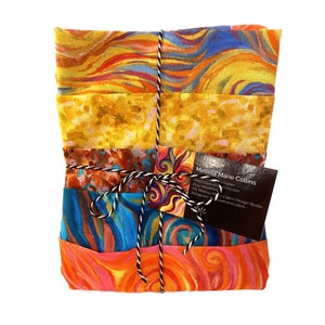 Warm Fall Toned Half Yard Pack of Impressions, for Windham Fabrics, by Melissa Marie Collins