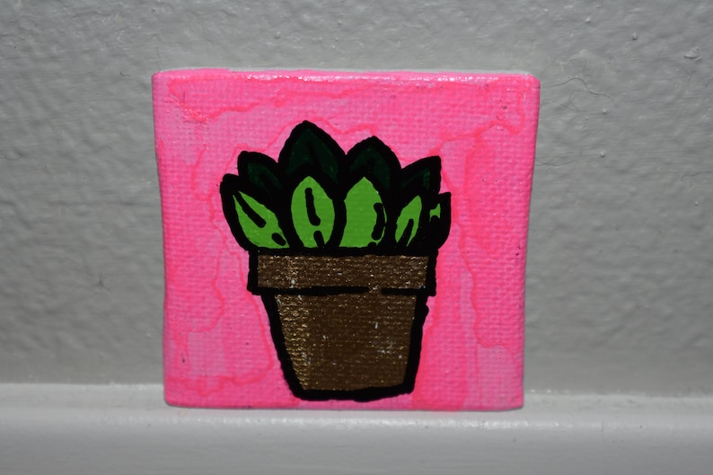 Small Succulent Painting