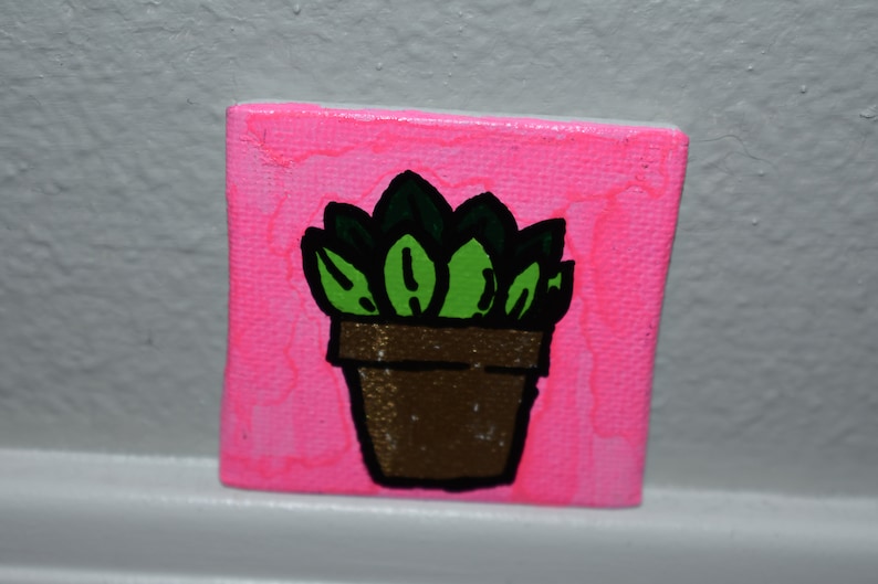 Small Succulent Painting