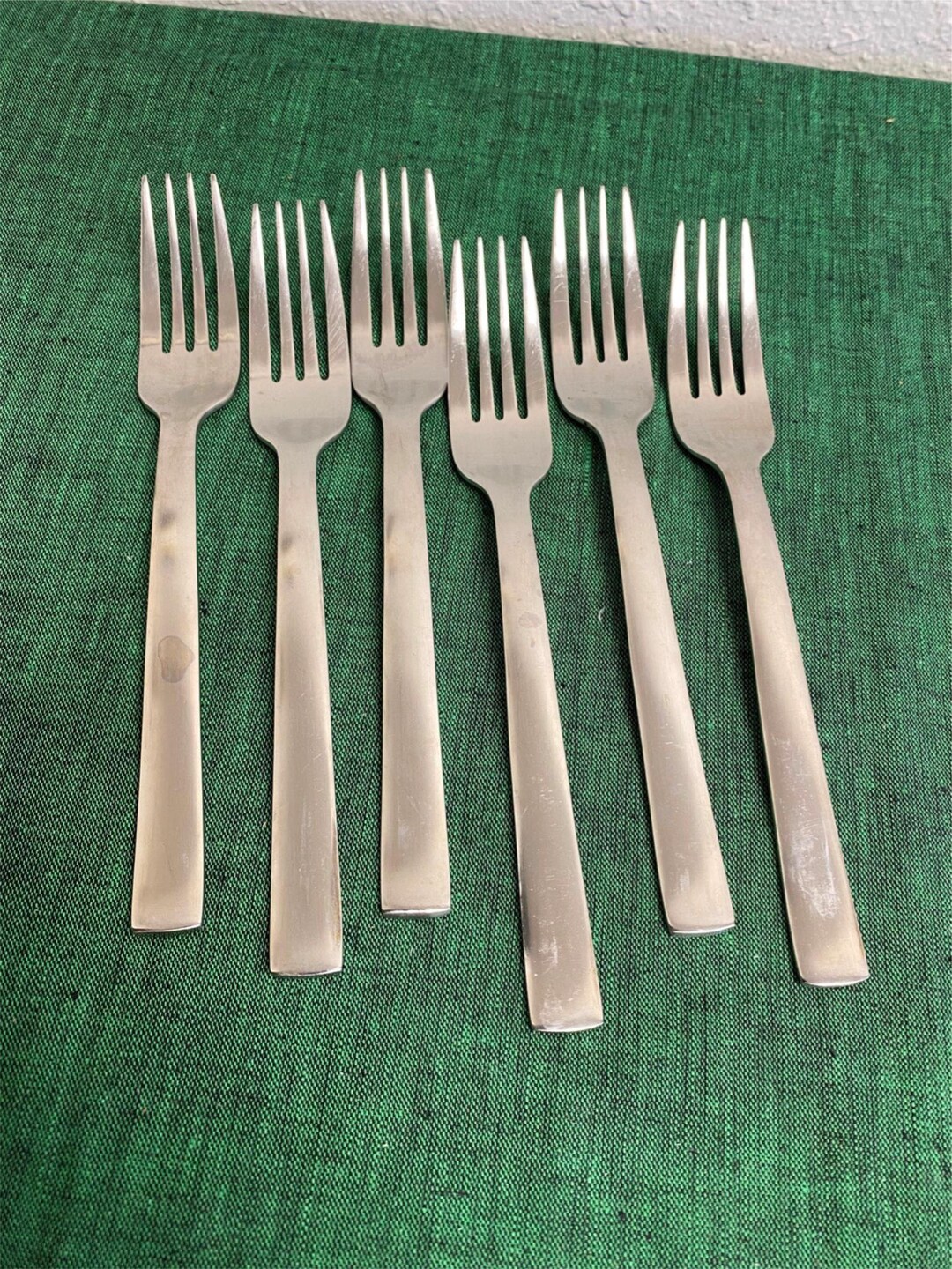 GINKGO 18/10 Stainless Steel NORSE Dinner Forks Set of 4 Etsy