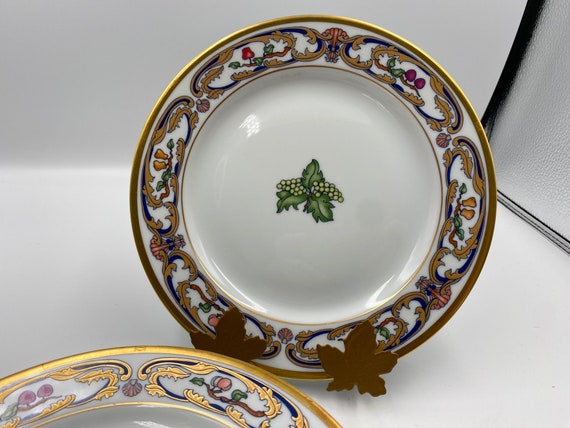 Set of 5 CARTIER La Maison Du Prince Salad Dessert Plates Etsy