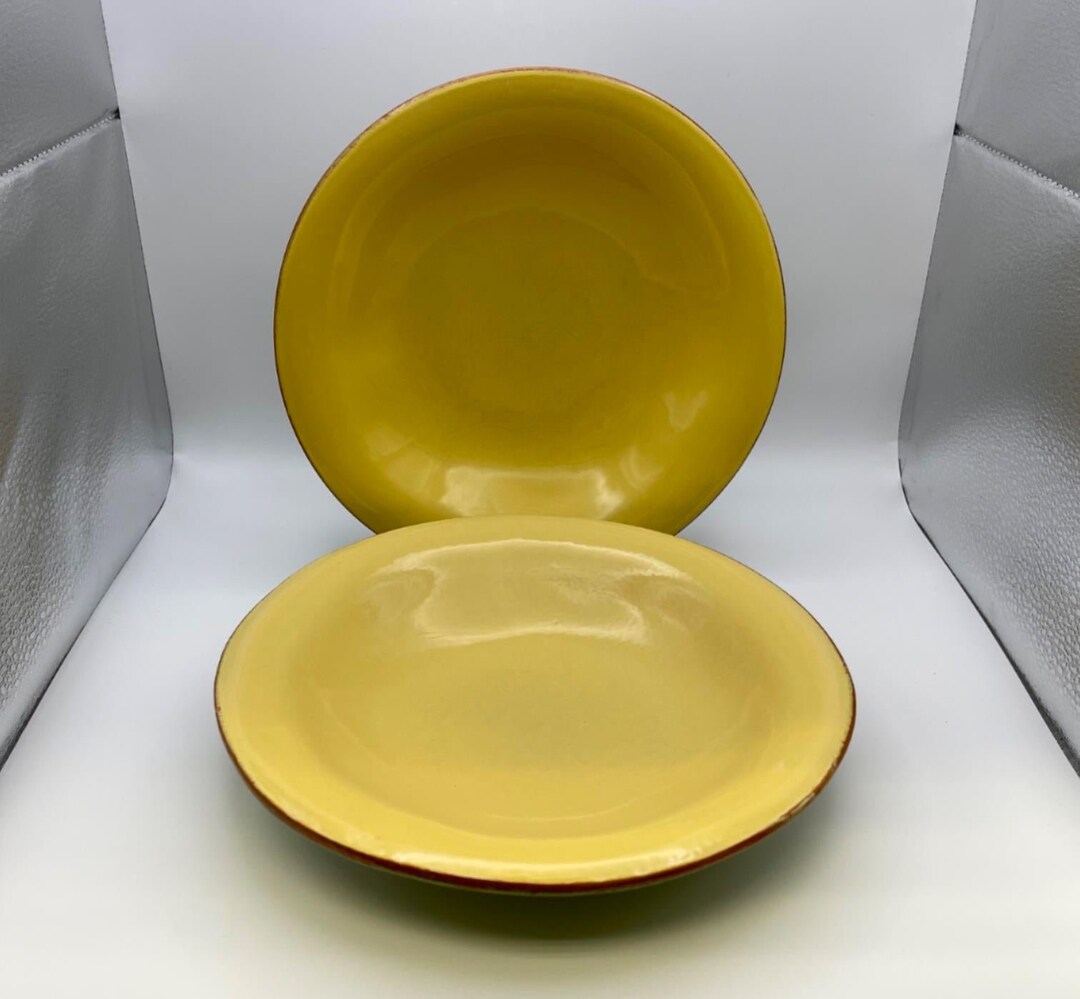 Pair of Vietri Italian Pottery CUCINA FRESCA Individual Pasta Bowls Etsy