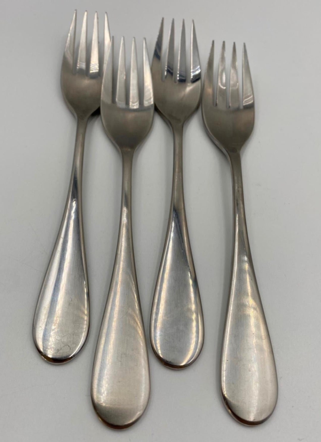 Oneida / Heirloom Stainless Steel Discontinued OMNI Dinner Forks Set of 4 Etsy