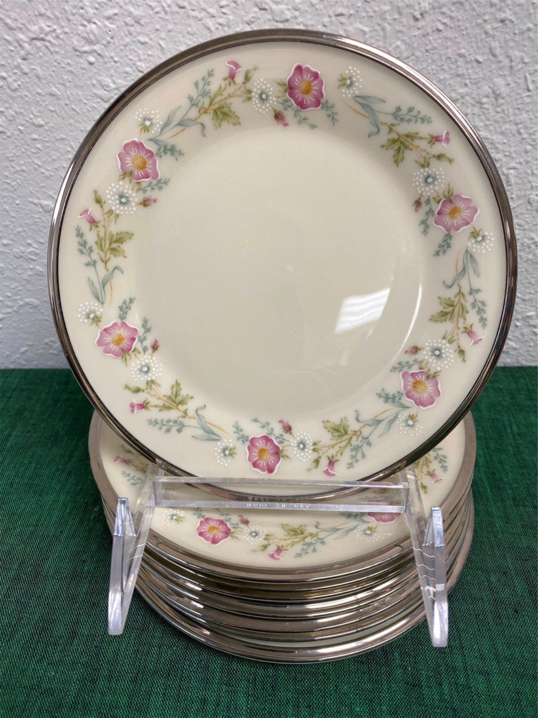 Lenox Fine China FLIRTATION Bread Plates X8 Dimension Etsy