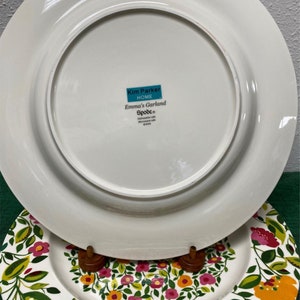 Spode Kim Parker Home CHICORY HYMN Floral Stoneware Flat Cup