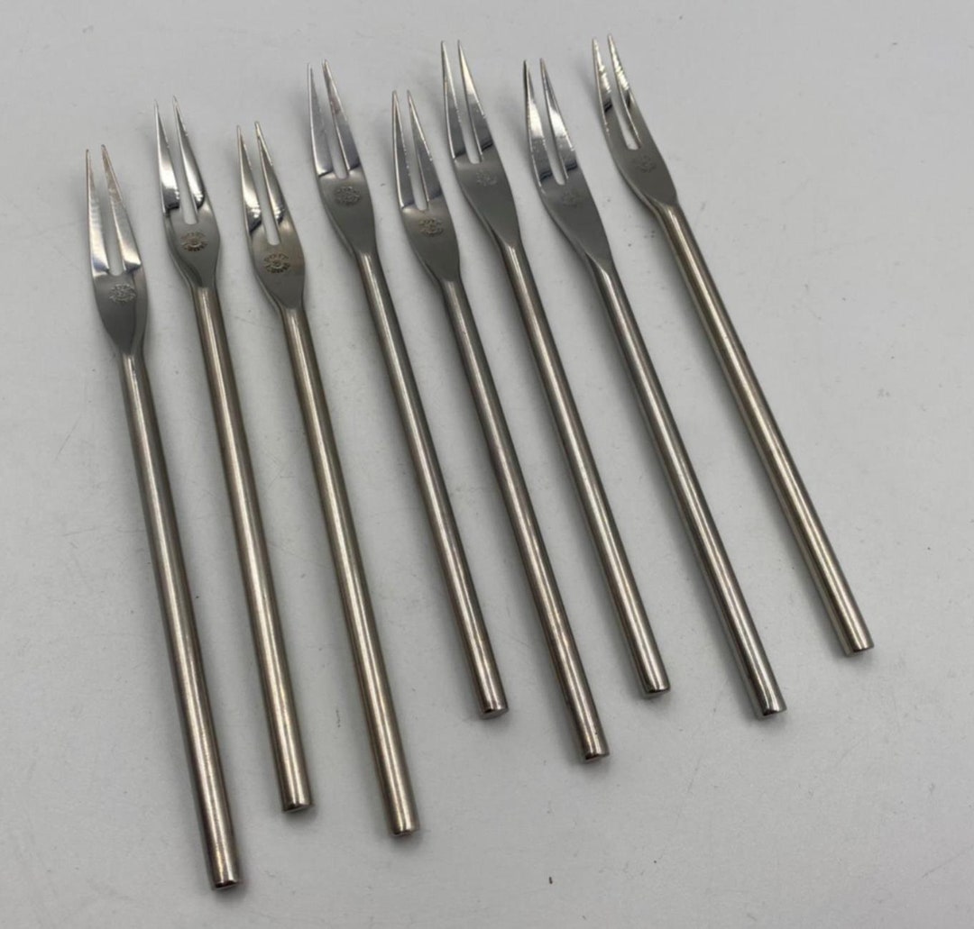 C Hugo Pott Germany Stainless Steel Cocktail/seafood Horderves Forks