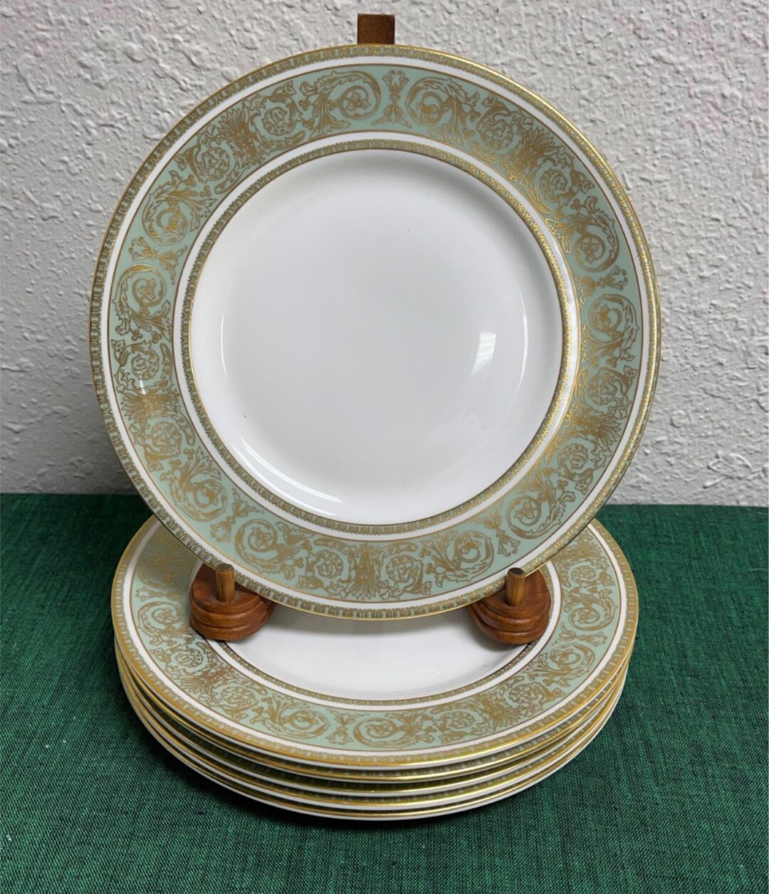 Set of 6 Royal Doulton ENGLISH RENAISSANCE Salad Plates Etsy